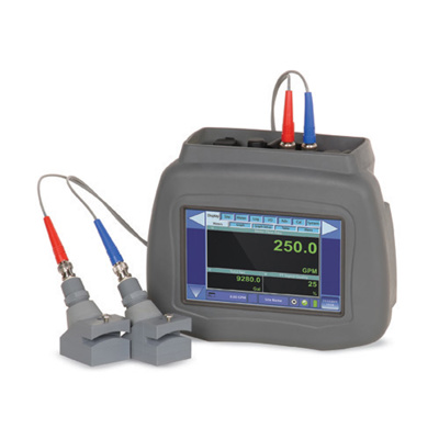 DXN Transit Time Flow Meter Portable, with Basic 0.5-12" Transducer Kit, DXNP-ABS-NN