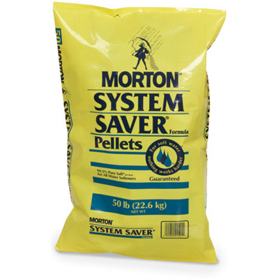 Morton® System Saver Salt Pellets - 50lb Bag