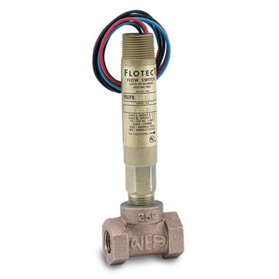 Mini-size Flow Switch with Tee Brass, 3/4", 119003-04