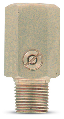 Adjustable Pressure Snubber, 1/4'' NPT Male/Female, Brass