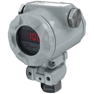 Dwyer® Mercoid® Industrial Weatherproof Pressure Transmitter with LCD Display, 0-100 psig, IWP-02