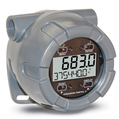 Precision Digital Vantageview PD6730 Flow Rate Monitor/Totalizer w/ Pulse Input, 9-30 VDC Loop Powered