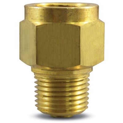 Gauge Shock Absorber for Water, Light Oils, Air, Gases (Standard Brass)