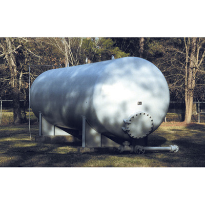 Pre-Engineered Hydro-Pneumatic Tank w/ Saddles, 7500 Gallons, 96" x 20'