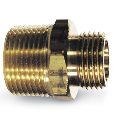 Hose Adapter, 3/4" GHT x 1" NPT, Male x Male