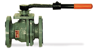 Watts G4000 FDA x 6" Flanged Cast Iron Ball Valve Watts G4000 FDA x 6" Flanged Cast Iron Ball Valve