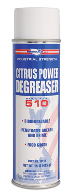 (OR) Solution 510 Citrus Power Degreaser, 15 oz Aerosol