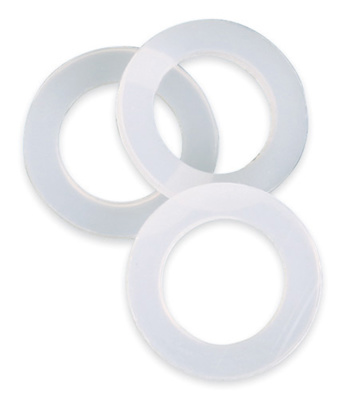 Meter Gasket, Polyethylene, 3/4" (1/8" thick), 100/pk