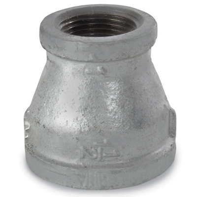 Galvanized F x F Reducer Coupling, 1-1/2" x 1"