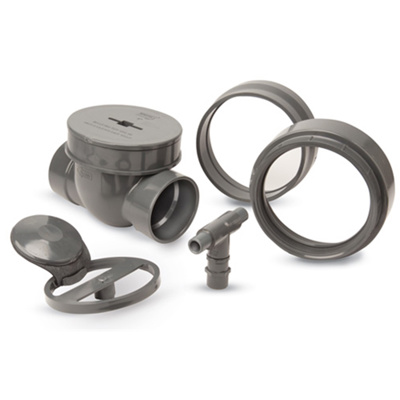 Spears PVC Backwater Valve Kit, 6"