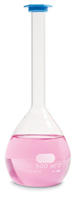 Corning Pyrex Volumetric Flask, Class A, 100 mL, 5580-100