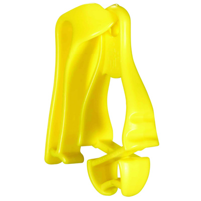 Glove Grabber Belt Clip Hi-Vis Yellow, 19129