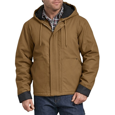 Dickies® FLEX Sanded Duck Mobility Jacket, Brown, X-Large, TJ376