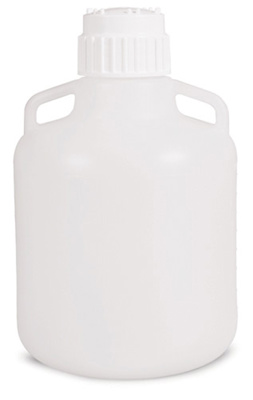 2.5 Gal LDPE Carboy w/Handles (Nalgene Series 2210)