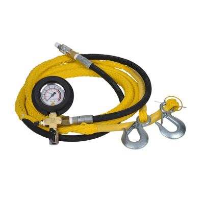Poly-Lift Line with Quick Disconnect and Gauge, 10 ft