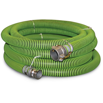 All-Weather Suction Hose 3" NPT(M) & Quick Alum(F) 20'