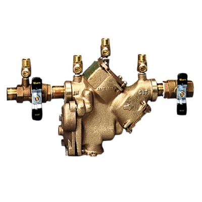 Watts® LF909-QT RPZ Backflow Preventer, 3/4", 0391008