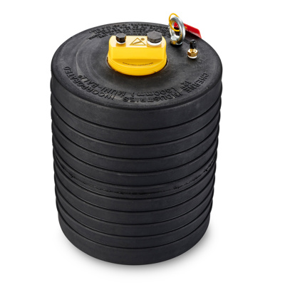 Cherne Muni-Ball Plug 12" 3" Bypass, 10-1/2" to 12-1/4"