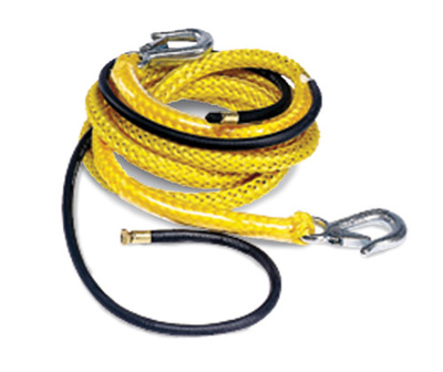 Cherne 20' Poly Liftline/Hose w/ Screw-On Fittings