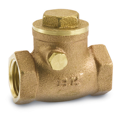 Lead Free Brass Swing Check Valve, 2" NPT, Buna Seat, 521N08LF