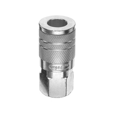 Industrial Interchange (Steel) Sleeve Coupler, 3/8" NPT(F)