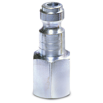 Industrial Interchange (Steel) Plug, 3/8" NPT(F)