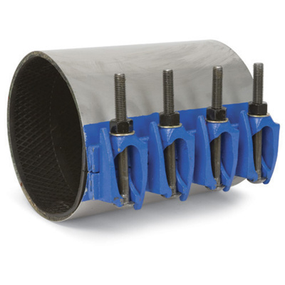 JCM 101 Ductile Iron Lug Repair Clamp C900 and Ductile Iron Pipe, 6.85-7.25", 12"L