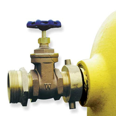 Hydrant Flow Control Valves, 2-1/2"NST(F) x 2-1/2"NST(M)