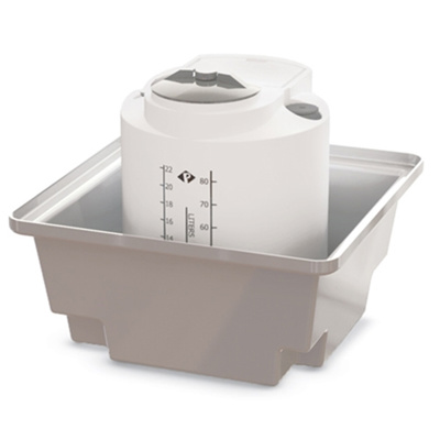 Peabody™ ProChem™ Tank & Basin Combo, 25-Gallon Tank & 33.5-Gallon Basin