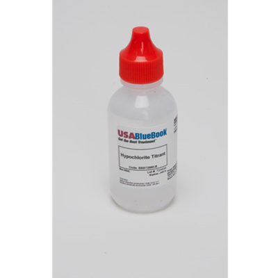 Replacement USABlueBook® Hypochlorite Titrant, 60 mL Replacement USABlueBook® Hypochlorite Titrant, 60 mL