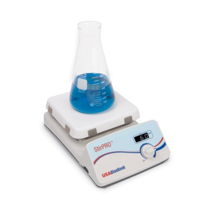USABlueBook® StirPRO™ Digital Stirrer w/ 7.25" Square Top Plate USABlueBook® StirPRO™ Digital Stirrer w/ 7.25" Square Top Plate