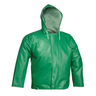 Tingley Safetyflex® Chemical-Resistant Rain Jacket w/ Storm Fly Front, Medium, J41248.MD