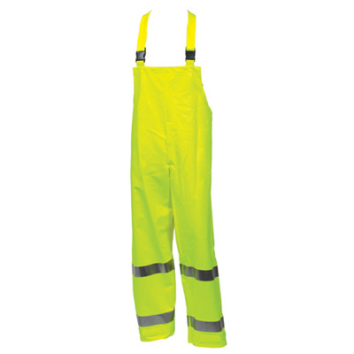 Tingley Eclipse™ Flame-Resistant ANSI Class E Bib Overalls w/ Snap-Fly Front, Large, O44122.LG