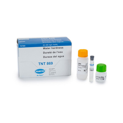 Hach TNTplus® Hardness Vial Test, 20 to 350 mg/L as CaCO3, 25 Tests/Pack,  TNT869