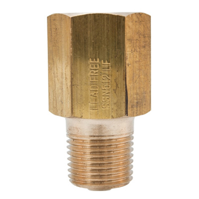 Gauge Shock Absorber for H2O Oils, Gases, 1/2", Lead Free, SSN512LF Gauge Shock Absorber for H2O Oils, Gases, 1/2", Lead Free, SSN512LF