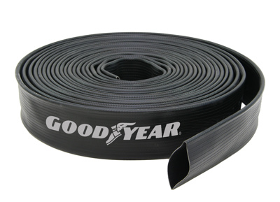 Industrial Discharge Hose, 4" x 50', No Couplings