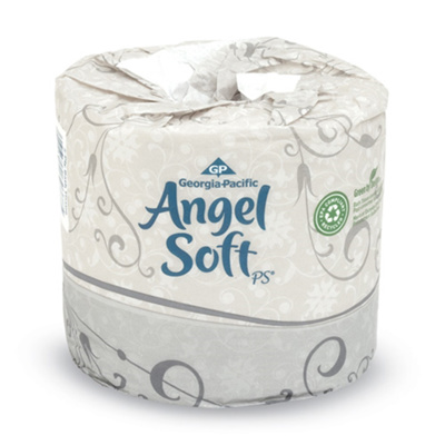 Angel Soft® White 2-Ply Premium Toilet Tissue, 80/Case Angel Soft® White 2-Ply Premium Toilet Tissue, 80/Case