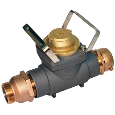 Zenner FHZ30 Hydrant Meter w/ Internal Check Valve, Gallons, FHZ30SUS-CV Zenner FHZ30 Hydrant Meter w/ Internal Check Valve, Gallons, FHZ30SUS-CV