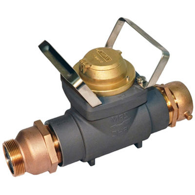 Zenner FHZ30 Hydrant Meter w/ Internal Check Valve, Cubic Feet, FHZ30SCF-CV Zenner FHZ30 Hydrant Meter w/ Internal Check Valve, Cubic Feet, FHZ30SCF-CV