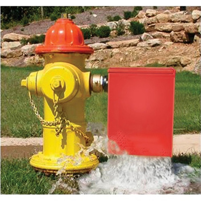 Kupferle Eclipse™ 9700A Red Portable Auto Flushing Hydrant w/ Bluetooth, 1"