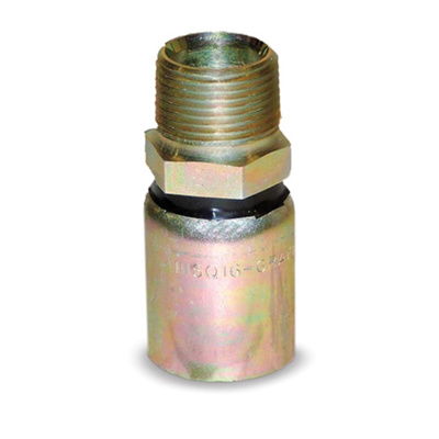 Male Hose End for Parker Hose, 3/4", 2500/3000 psi