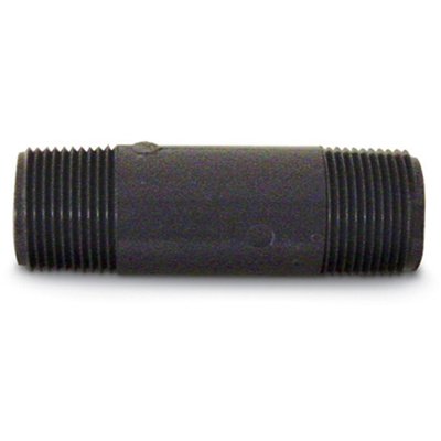 Schedule 80 PVC Pipe Nipple, 1-1/2" x 2-1/2"L Schedule 80 PVC Pipe Nipple, 1-1/2" x 2-1/2"L