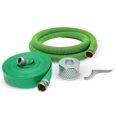 USABlueBook® All-Weather Hose Kit, 2" Threaded Fittings (M x F)