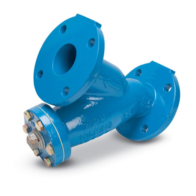 Zurn Wilkins Wye Strainer, Ductile Iron, 2-1/2" FLG, 212-FSC