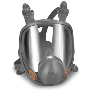 6800 Full Face Respirator Mask With 60921 Filters – Anti-Fog, Silicone Seal – For Paint, Spray, Dust & Chemical Protection