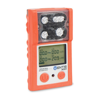 Ventis® MX4 Personal Four-Gas Gas Detector, Orange (O2, LEL