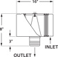 Stoddard Filter/Silencer Housing with Paper Element (4"NPT)